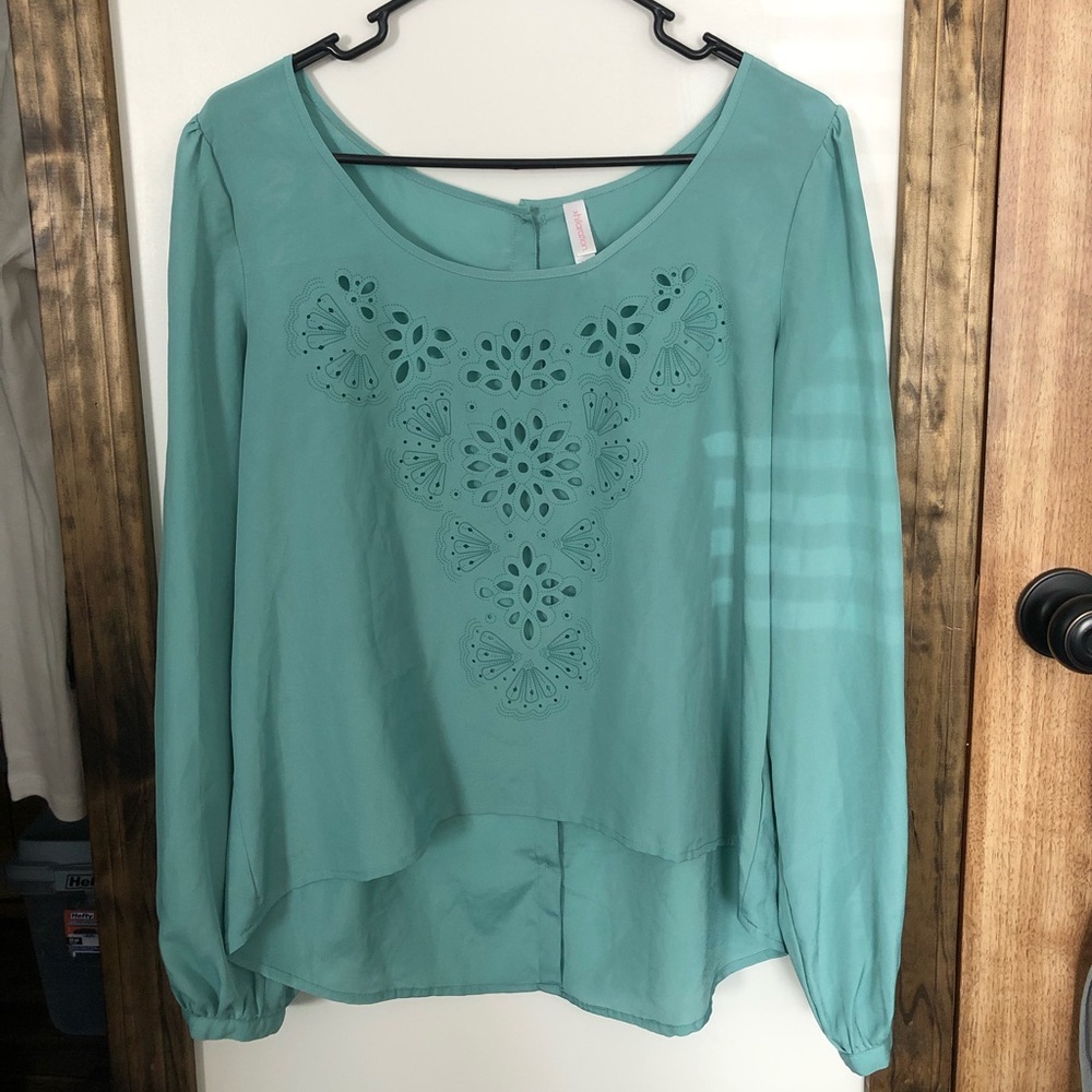 Blue blouse